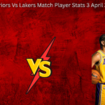 Golden State Warriors Vs Lakers Match Player Stats 3 April 2025, Box Score