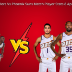 Golden State Warriors Vs Phoenix Suns Match Player Stats 8 April 2025, Box Score