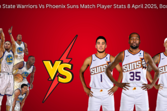 Golden State Warriors Vs Phoenix Suns Match Player Stats 8 April 2025, Box Score