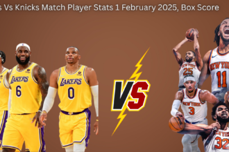 Lakers Vs Knicks Match Player Stats 1 February 2025, Box Score