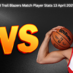 Lakers Vs Portland Trail Blazers Match Player Stats 13 April 2025, Box Score