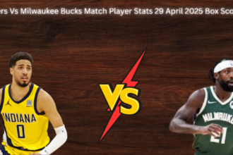 Pacers Vs Milwaukee Bucks Match Player Stats 29 April 2025 Box Score