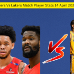 Portland Trail Blazers Vs Lakers Match Player Stats 14 April 2025, Box Score