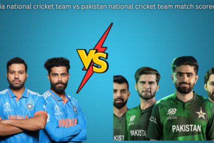 india national cricket team vs pakistan national cricket team match scorecard