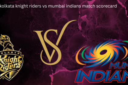 kolkata knight riders vs mumbai indians match scorecard