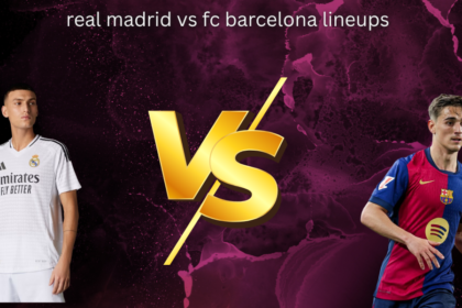 real madrid vs fc barcelona lineups