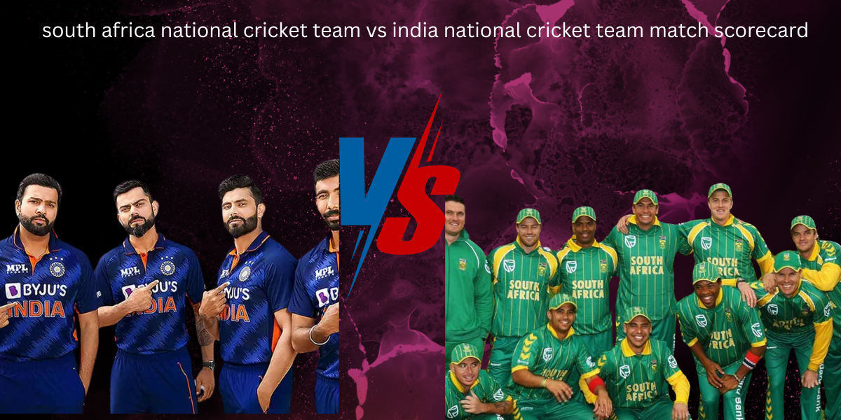 south africa national cricket team vs india national cricket team match scorecard