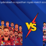 sunrisers hyderabad vs rajasthan royals match scorecard