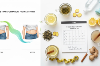 lose belly fat in 1 week